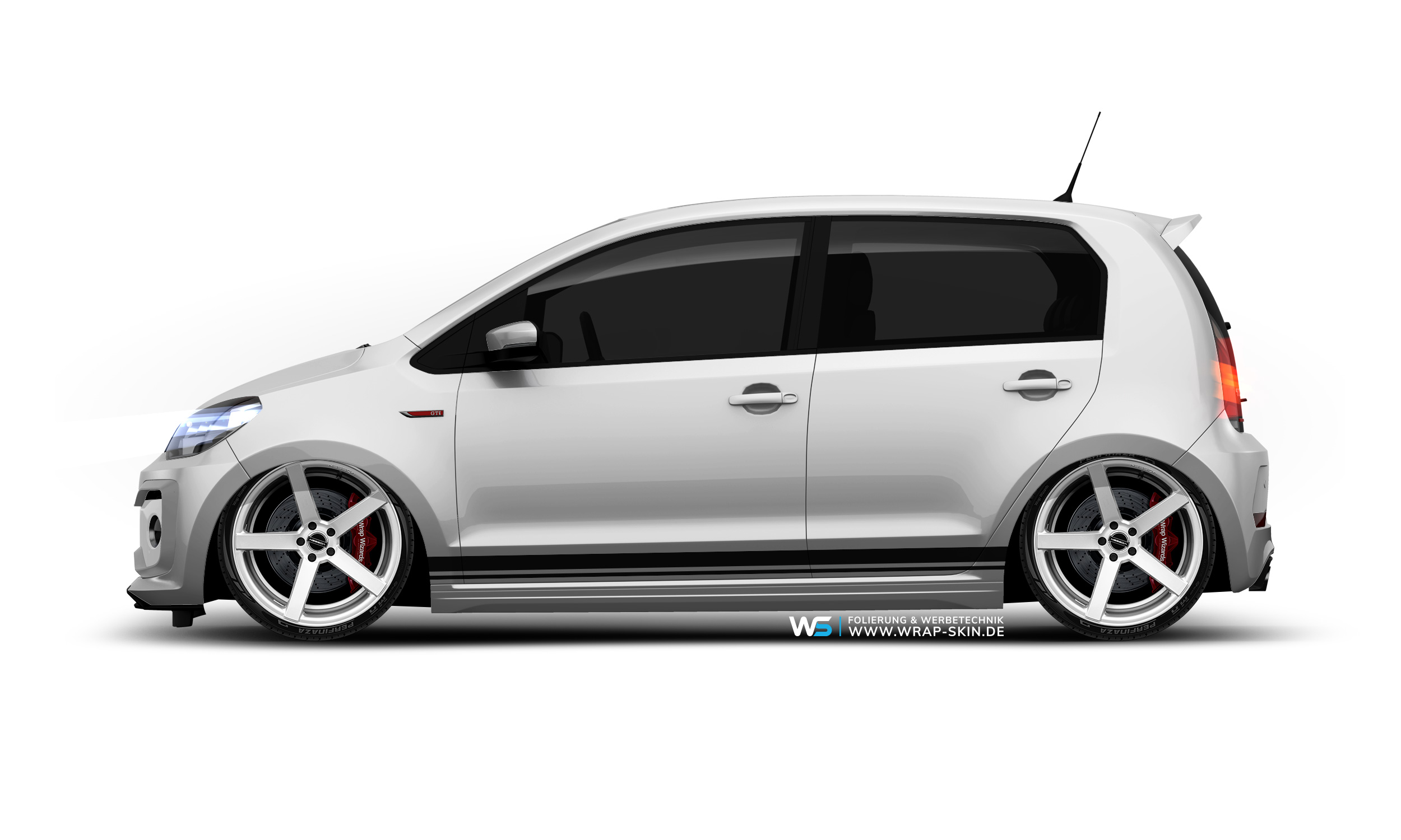 Volkswagen GTI Aufkleber für Türverkleidung 
